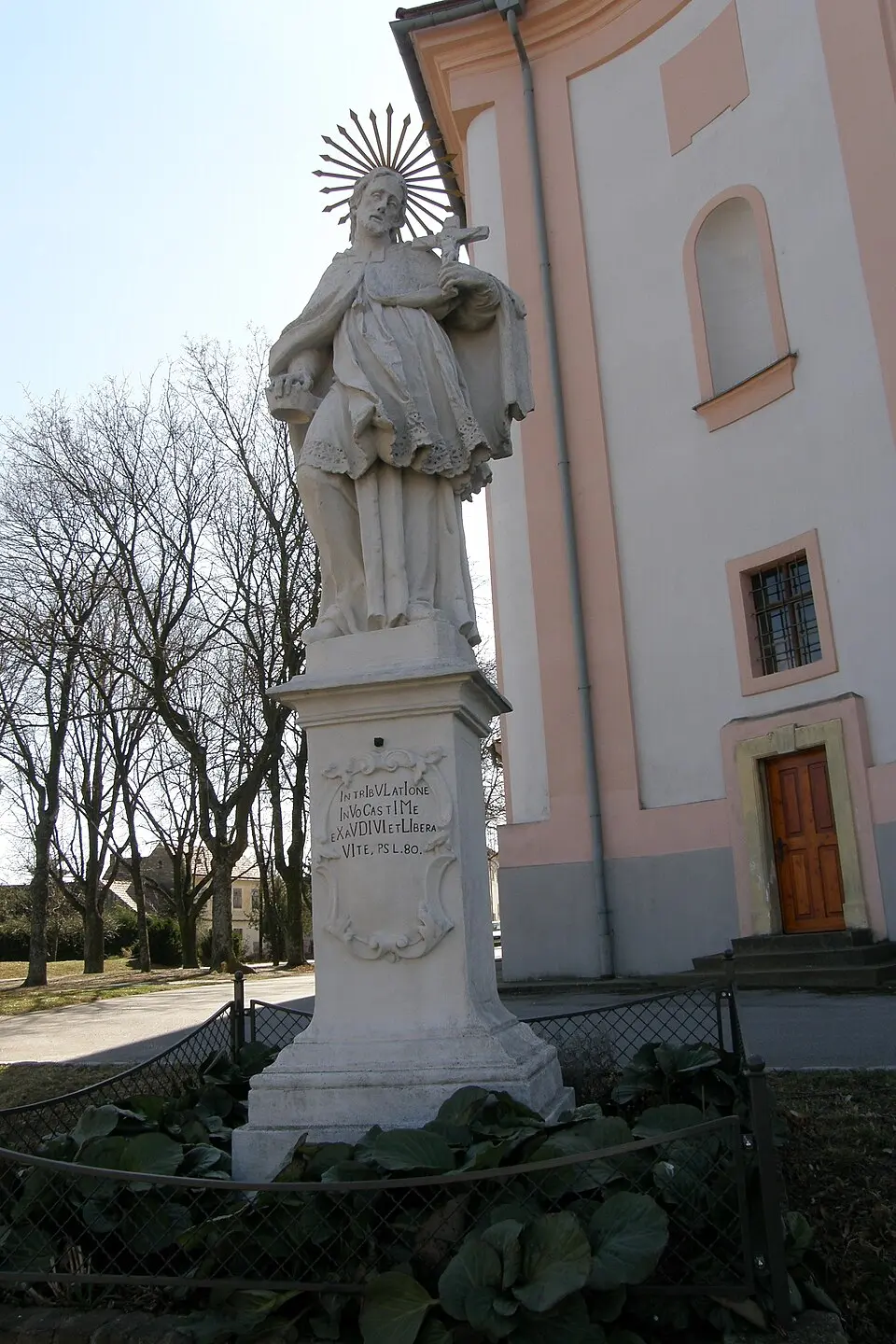 Figurenbildstock hl. Johannes Nepomuk