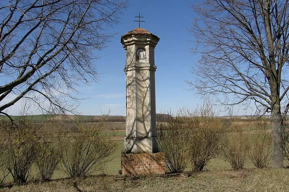 Bildstock Weißes Kreuz