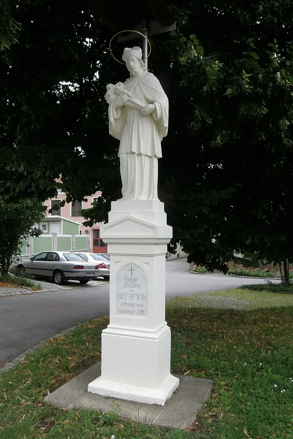 Figurenbildstock hl. Johannes Nepomuk