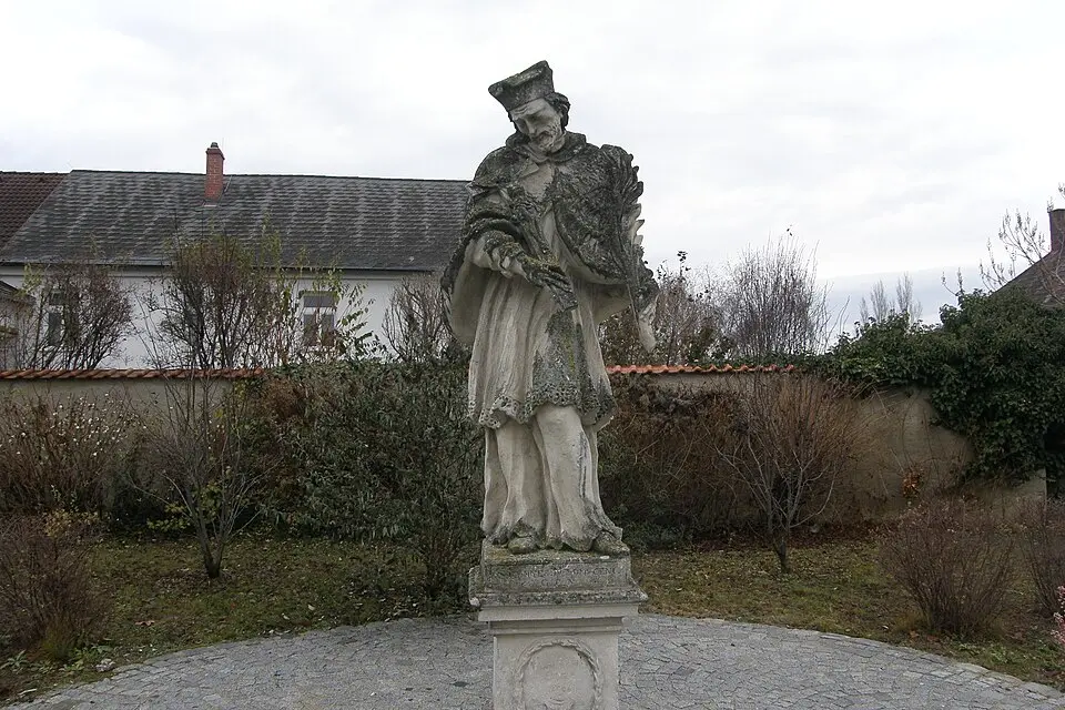 Figurenbildstock hl. Johannes Nepomuk