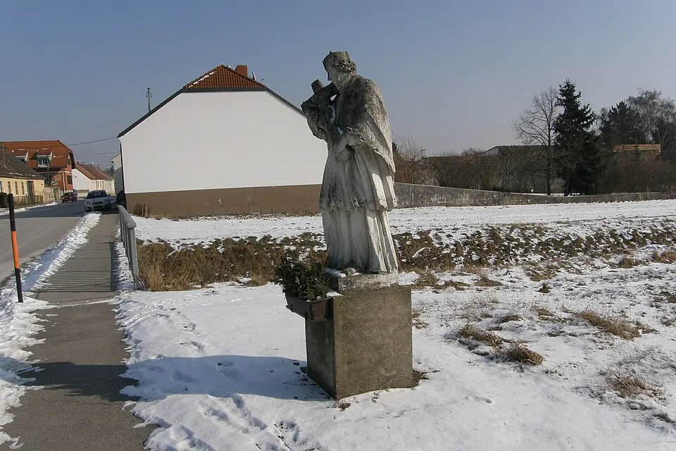 Figurenbildstock hl. Johannes Nepomuk