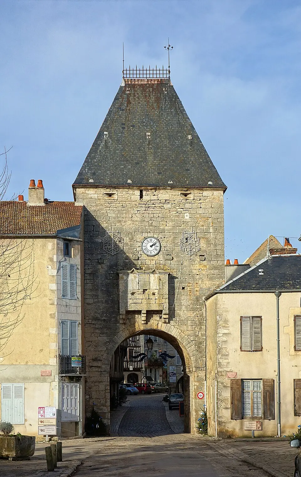 City gate of Noyers-sur-Serein