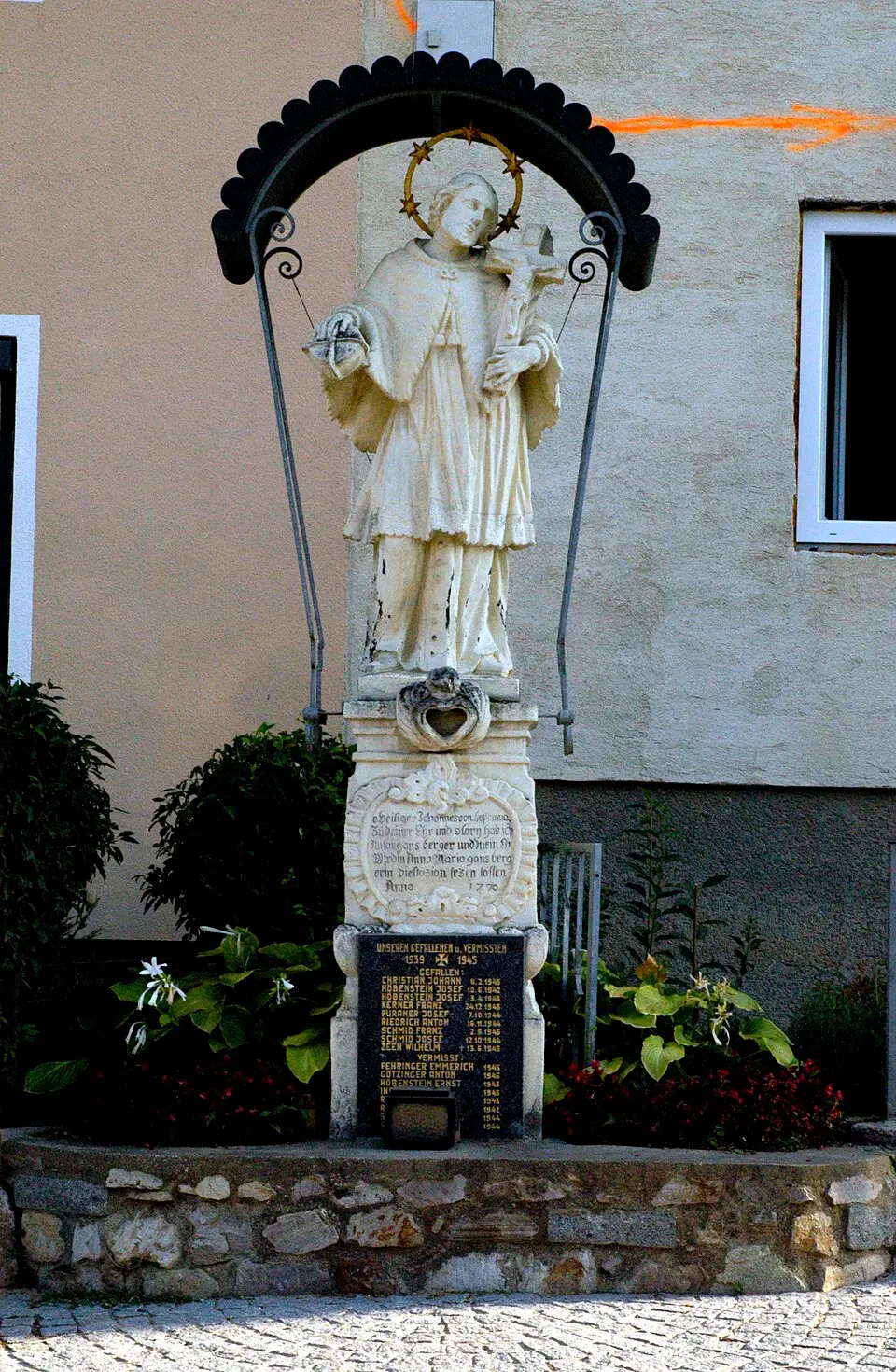 Figur hl. Johannes Nepomuk
