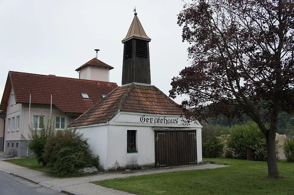 Ehemaliges Feuerwehrgebäude in Oberrabnitz