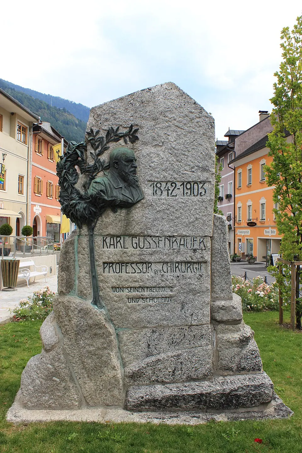 Bild: Neithan90 · Public domain Gussenbauer-Denkmal