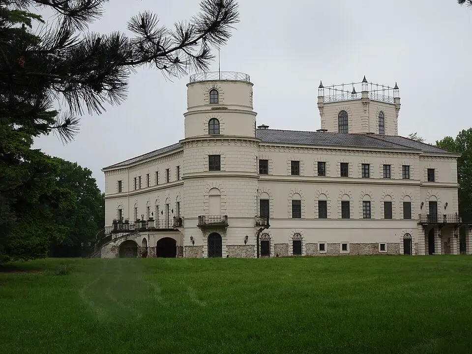 Schloss mit Schüttkasten