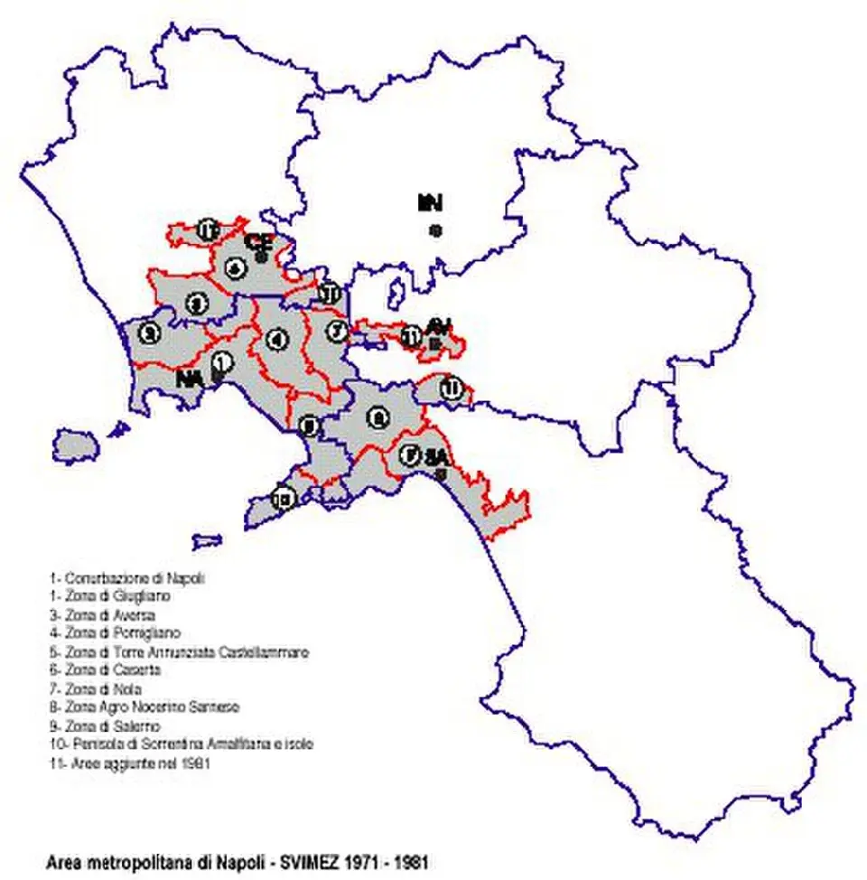 area metropolitana di Napoli