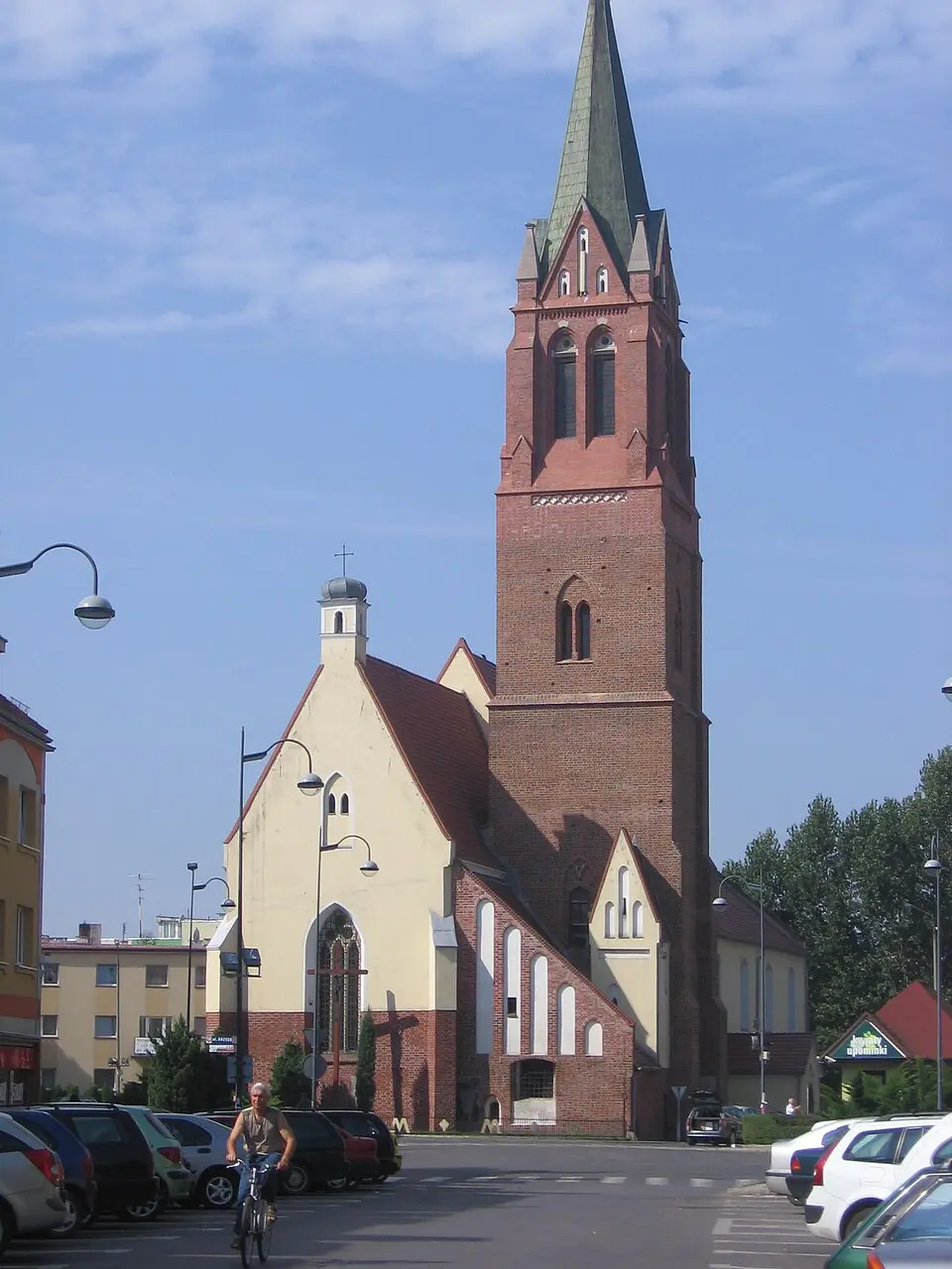 Our Lady church in Oława
