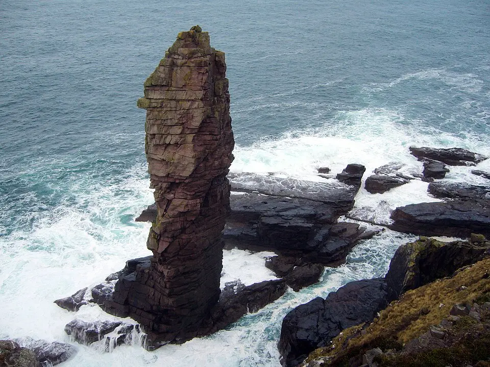 Image: Dontpanic · Public domain Old Man of Stoer