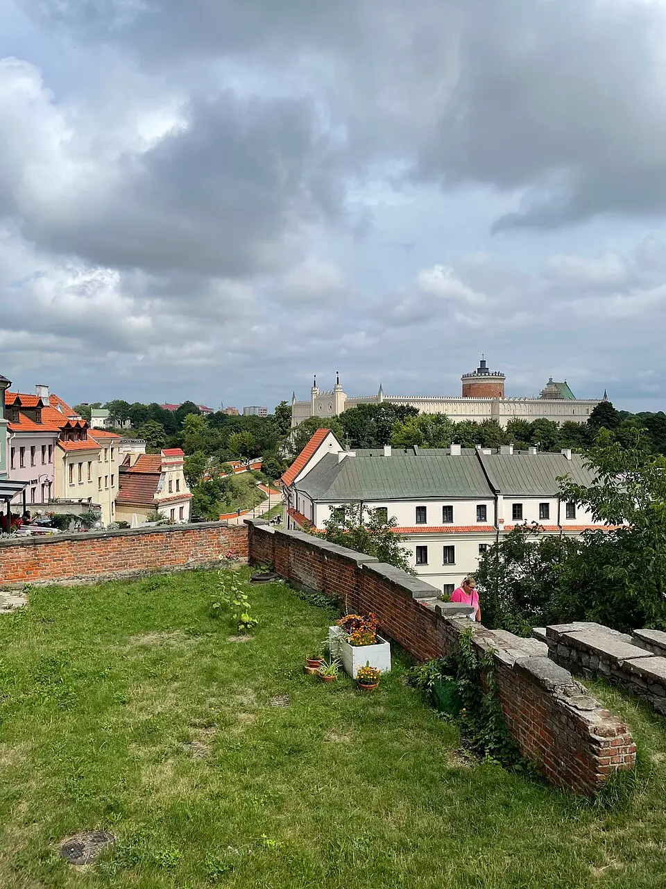 mury obronne, Archidiakońska 7 w Lublinie