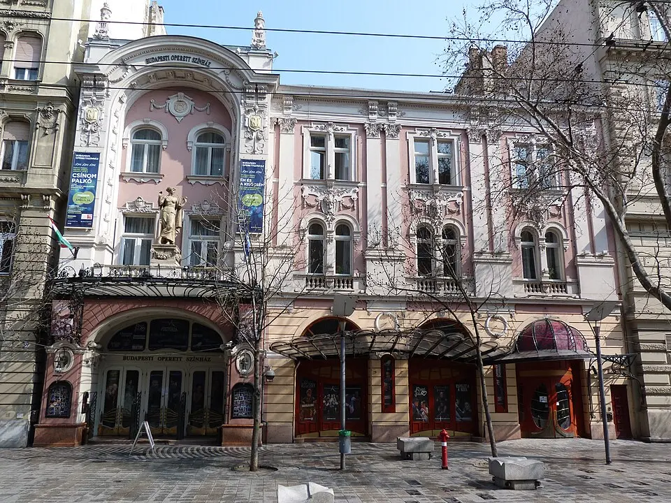 Gebäude des Budapester Operettentheaters