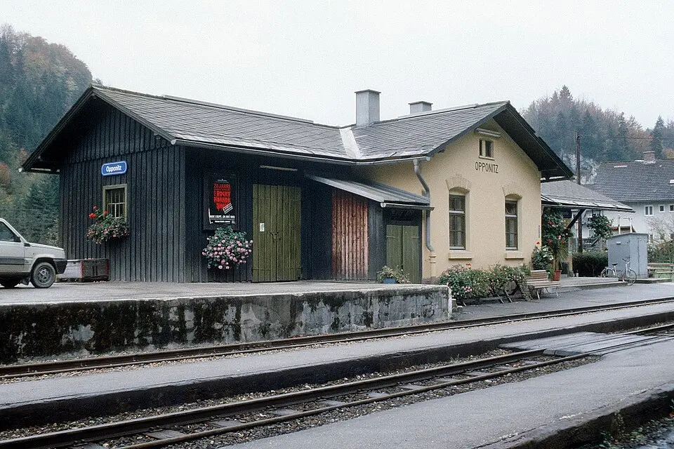 Image: Herby (Vienna) (talk) · CC BY 3.0 Bahnhof Opponitz