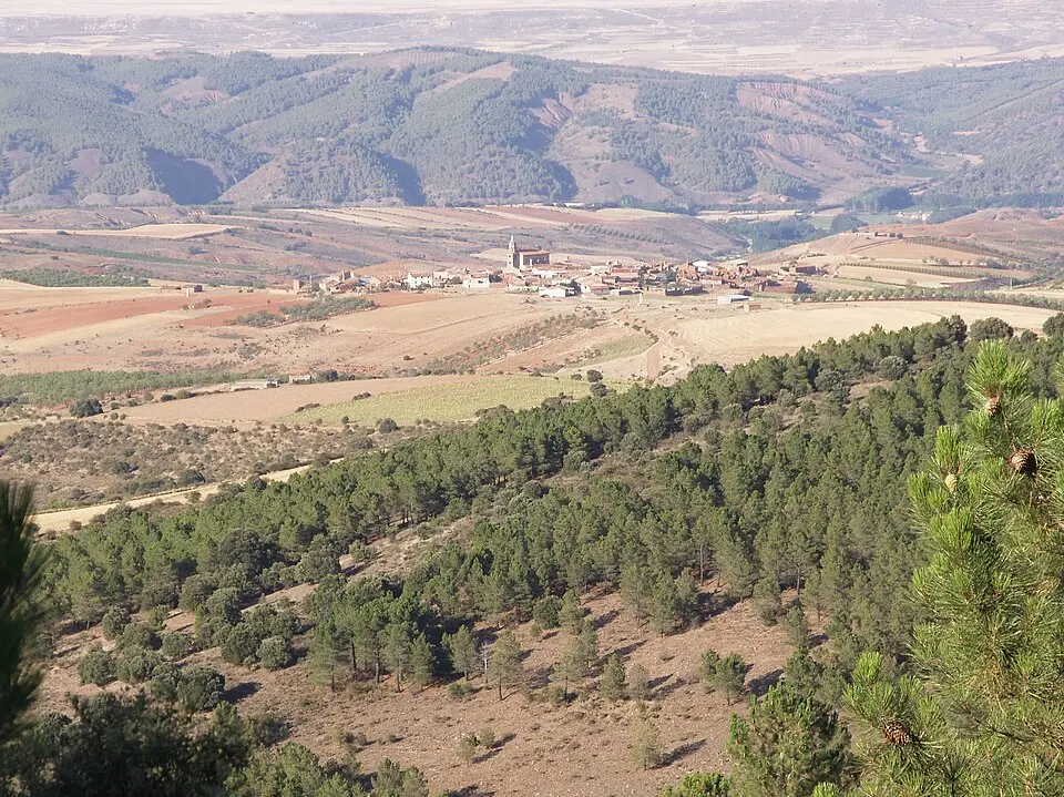 Slika: Carlos Lasierra Gómez · Public domain Sierra de Santa Cruz
