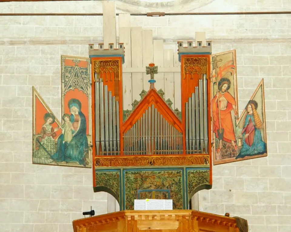Pipe organ of Basilique Notre-Dame de Valère