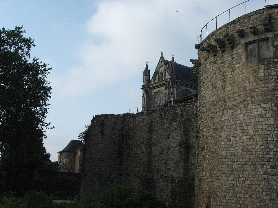 Slika: Le Mans · CC BY 3.0 château du Mans