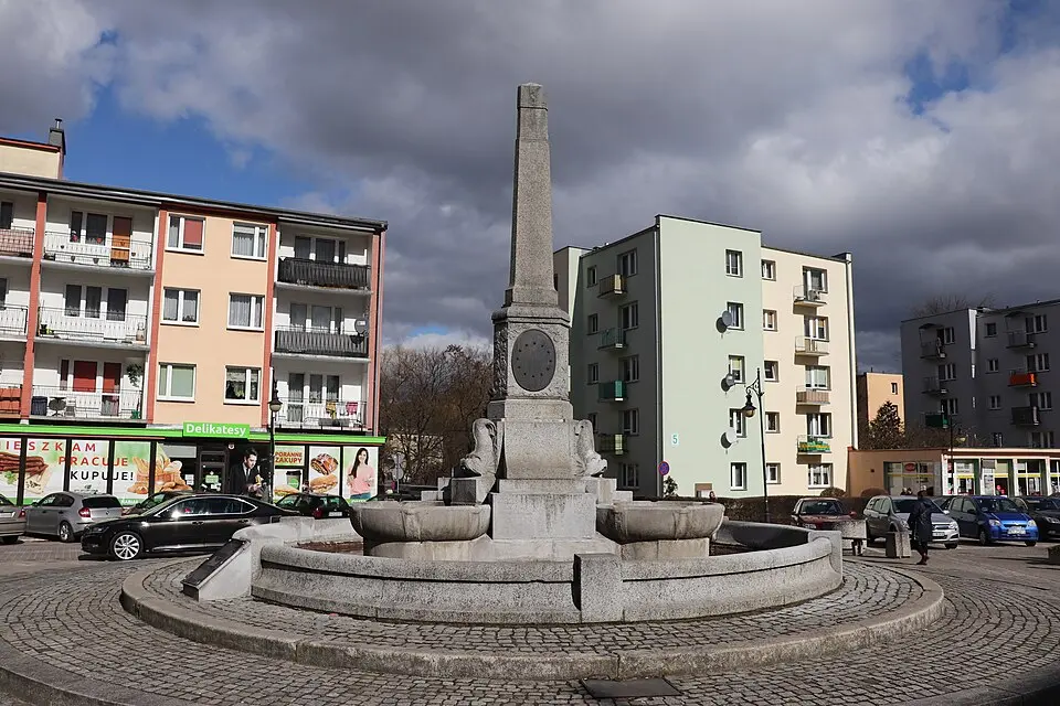 Fontanna Trzech Cesarzy w Ostródzie