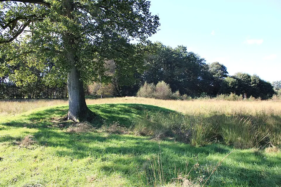 Terrein met drie grafheuvels