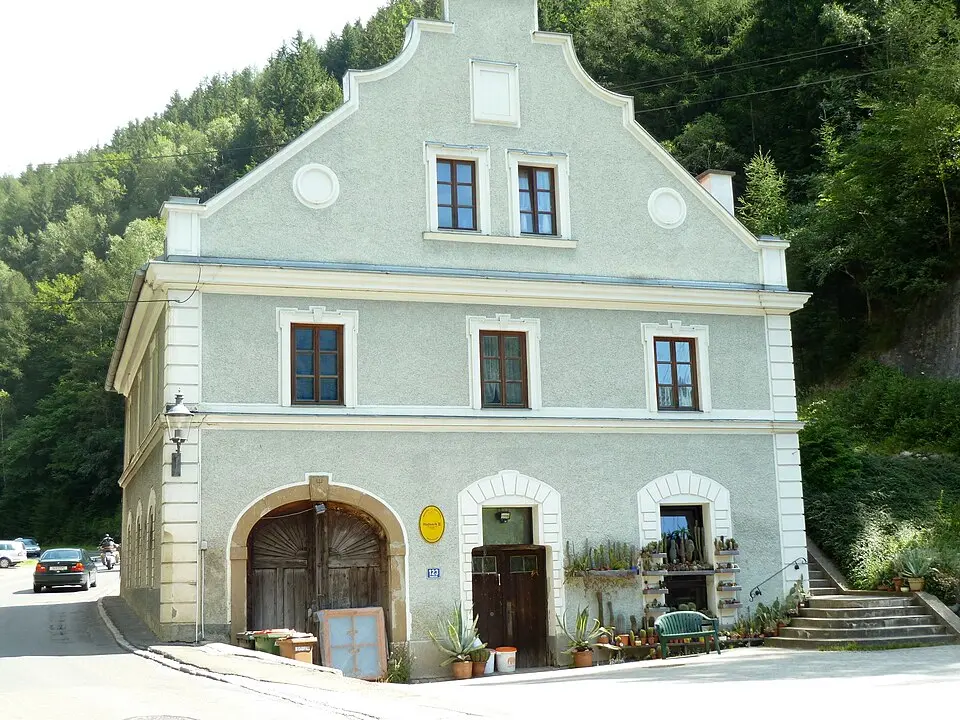 Obrázok: Obersteirer · CC0 Mitsch-Blahhaus, ehem.Gießhalle zu Radwerk XI
