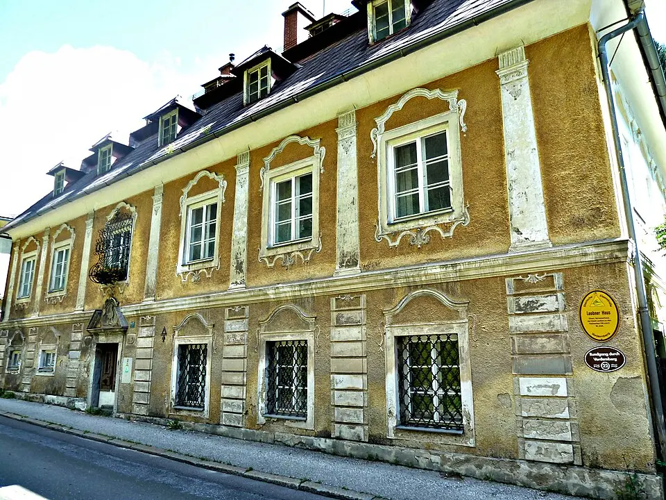 Obrázok: Obersteirer · CC0 Gewerkenhaus, sog. Leobener-Haus