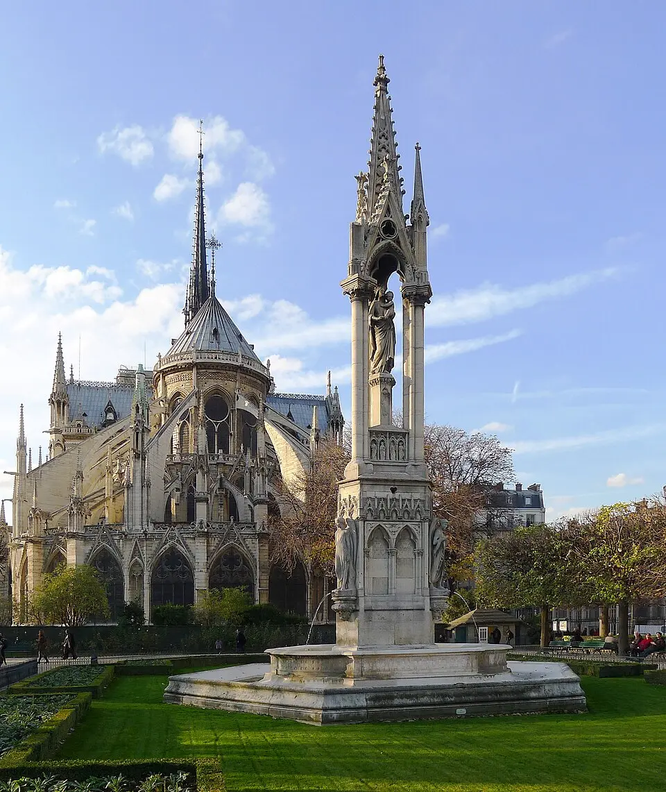 fontaine de la Vierge