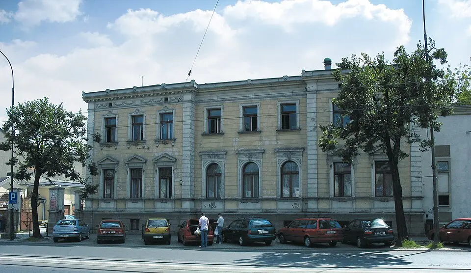 Pałac Kindlera, Zamkowa 26 w Pabianicach