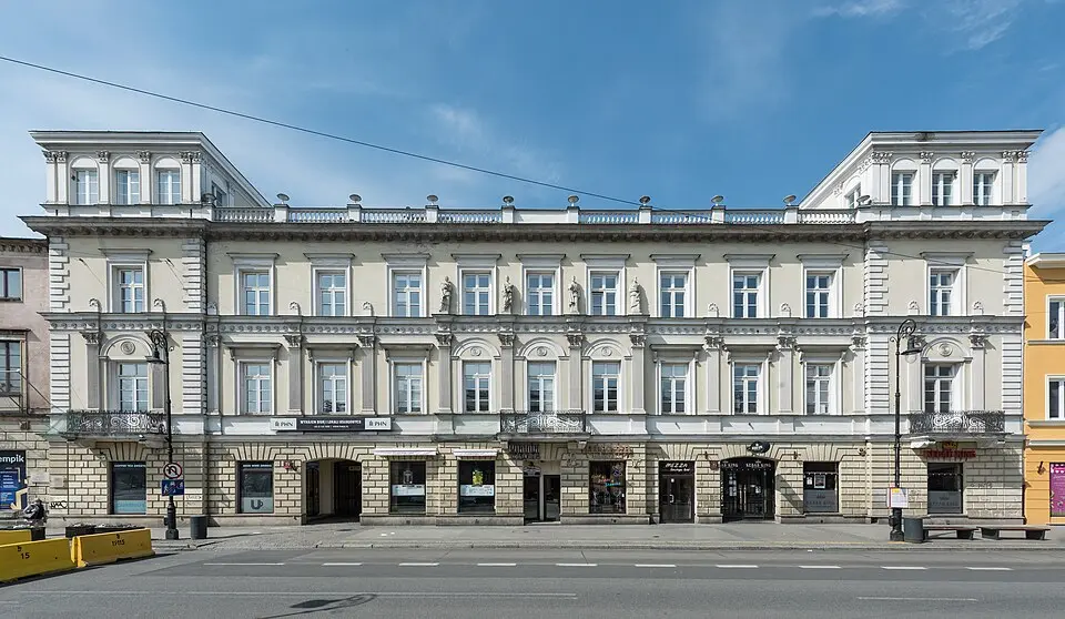 Kossakowski Palace in Warsaw