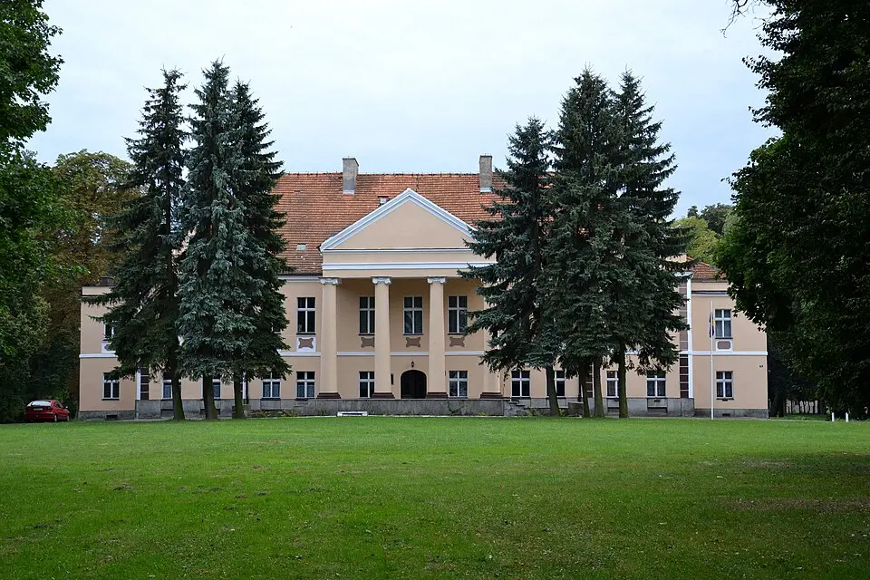 Pałac, Parkowa 3a w Niechanowie