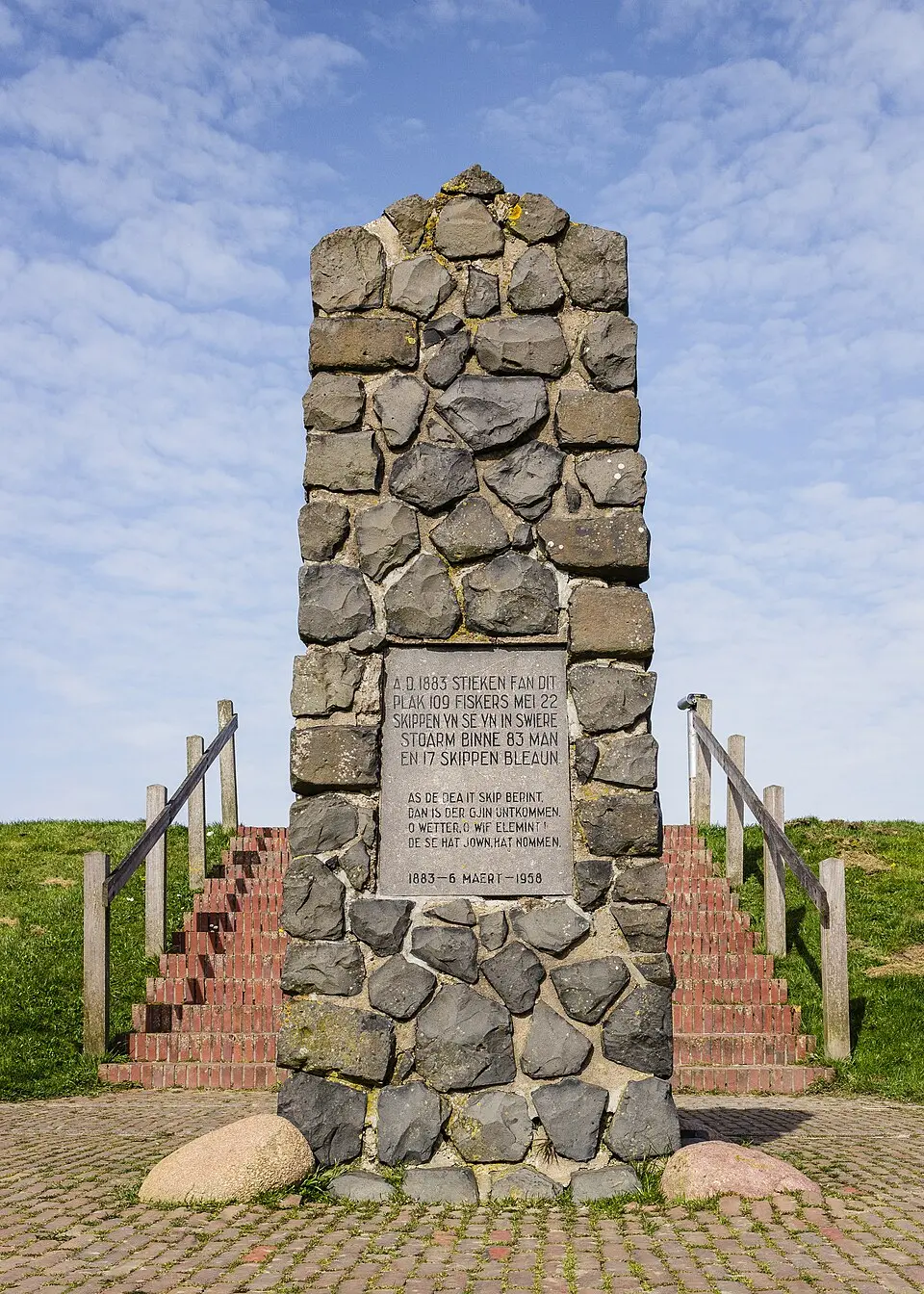 Vissersmonument Moddergat