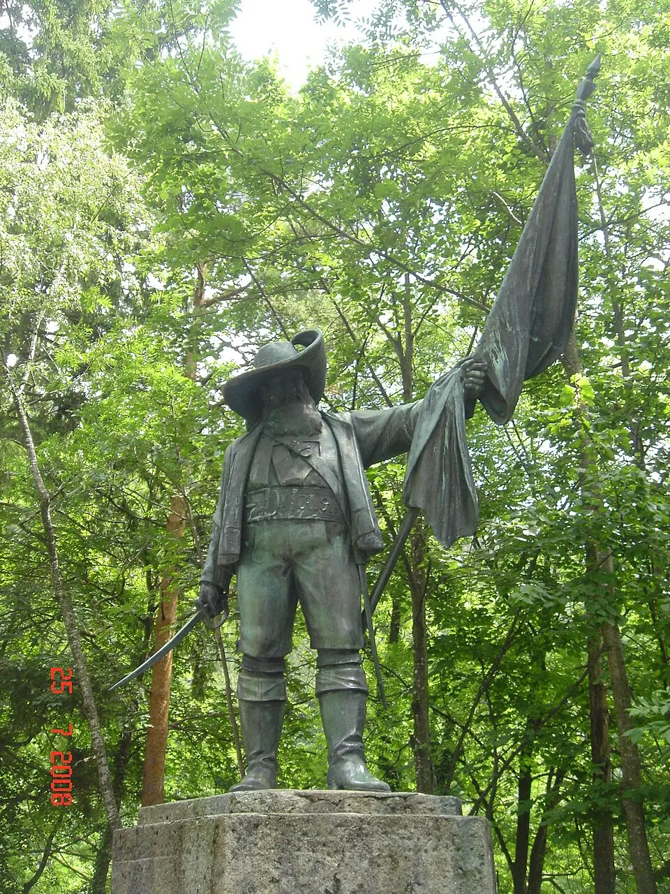 Andreas-Hofer-Denkmal mit Treppenanlage