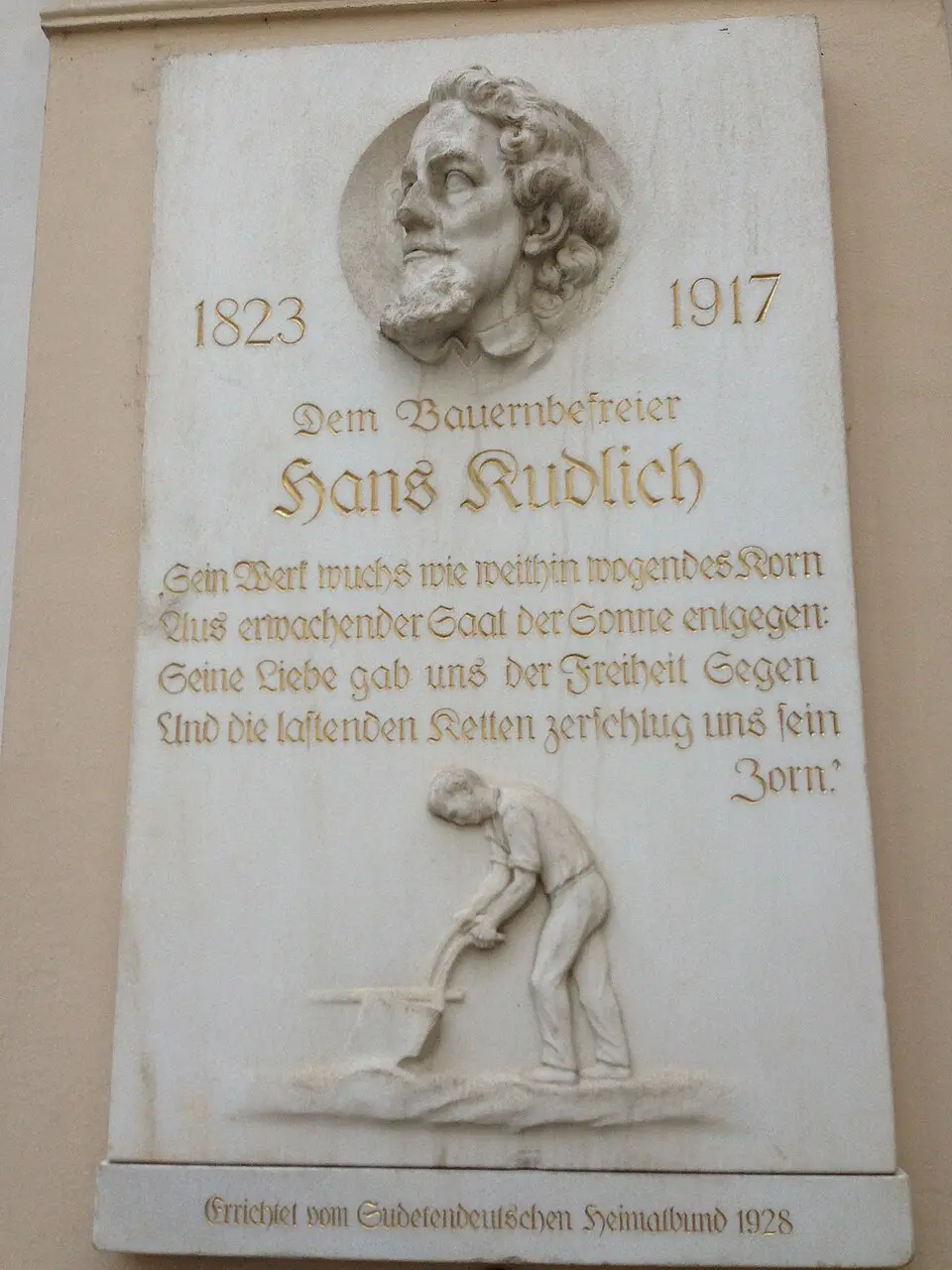 Gedenktafel für Hans Kudlich (Wien, Herrengasse 13)