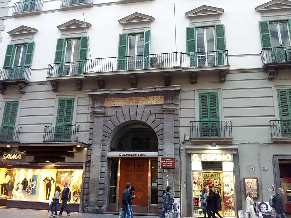 Palazzo del Nunzio Apostolico a Napoli