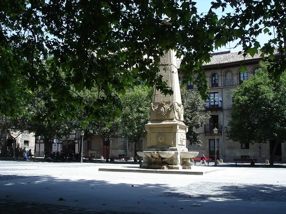 Fuente de la Plaza de Recoletas