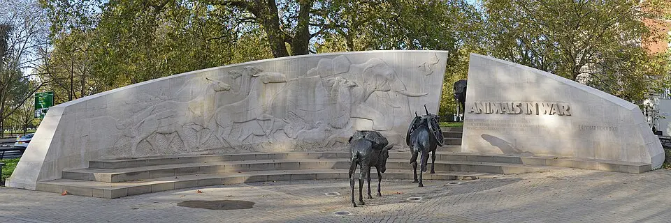 mémorial des animaux de guerre