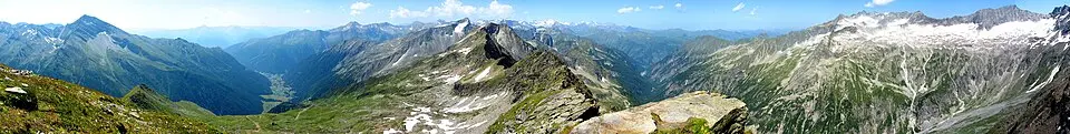 Immagine: Michieliosios · CC BY-SA 3.0 Gruppo dell'Ankogel
