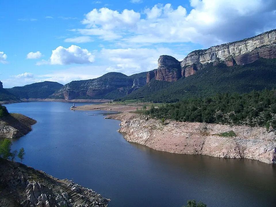 embalse de Sau
