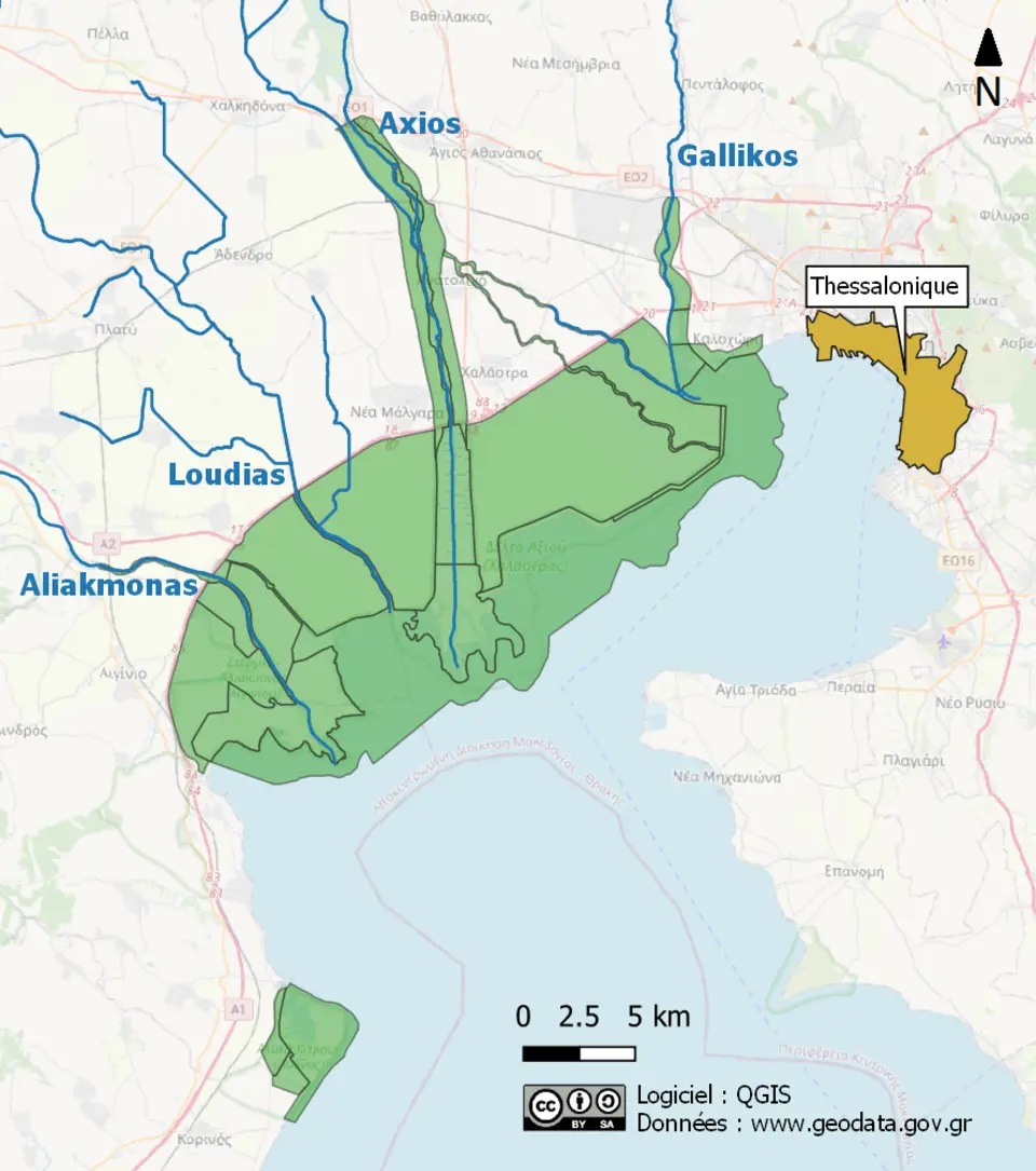 Axios-Loudias-Aliakmonas Delta Nationalpark