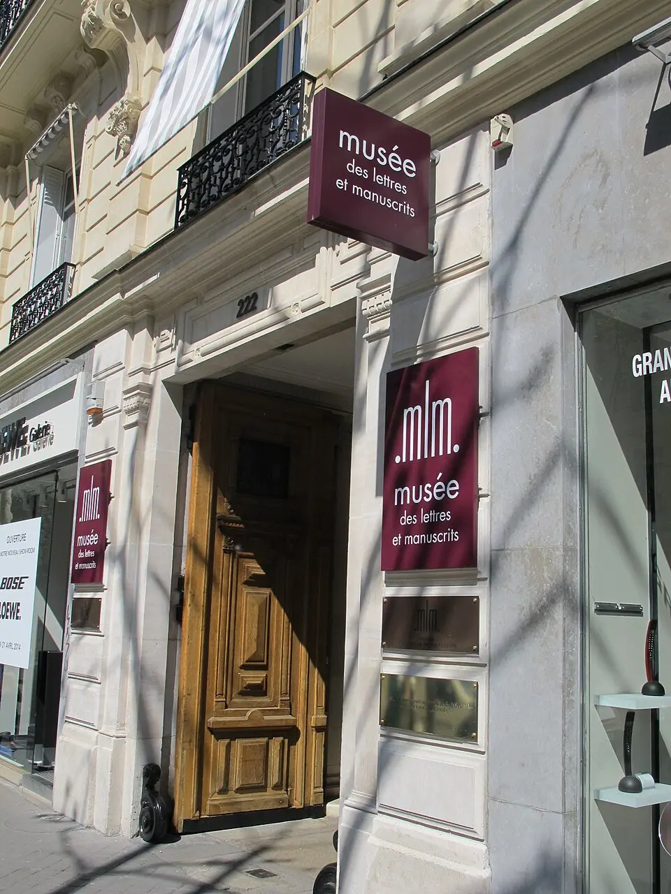 musée des lettres et manuscrits