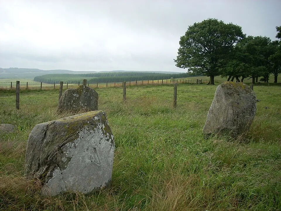 Parkneuk stone circles