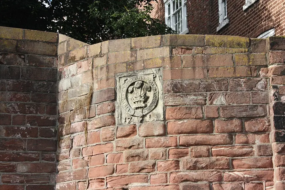 Part of City Walls from Bridgegate to drum tower 50 metres east