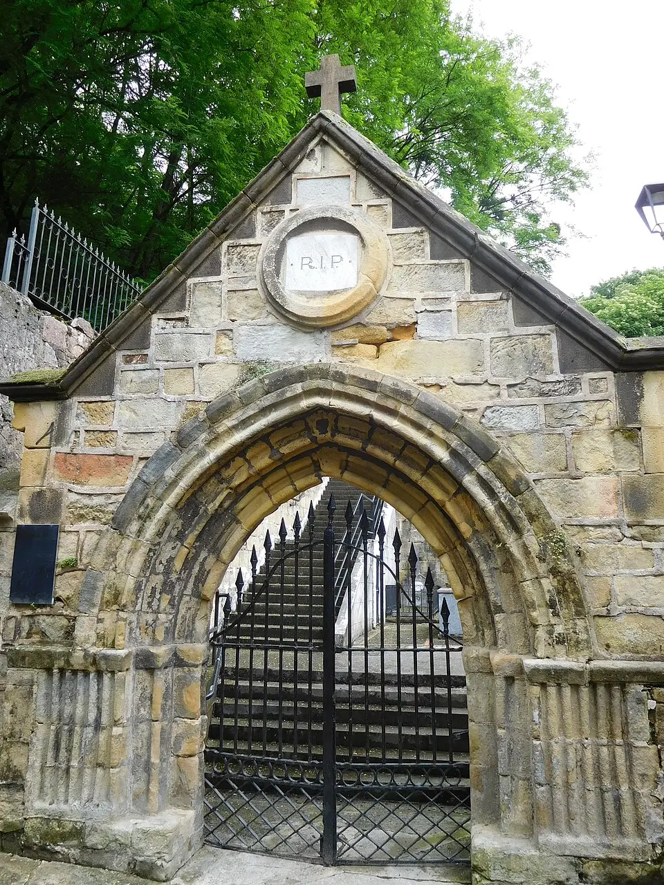 Gates of San Pedro cemetery