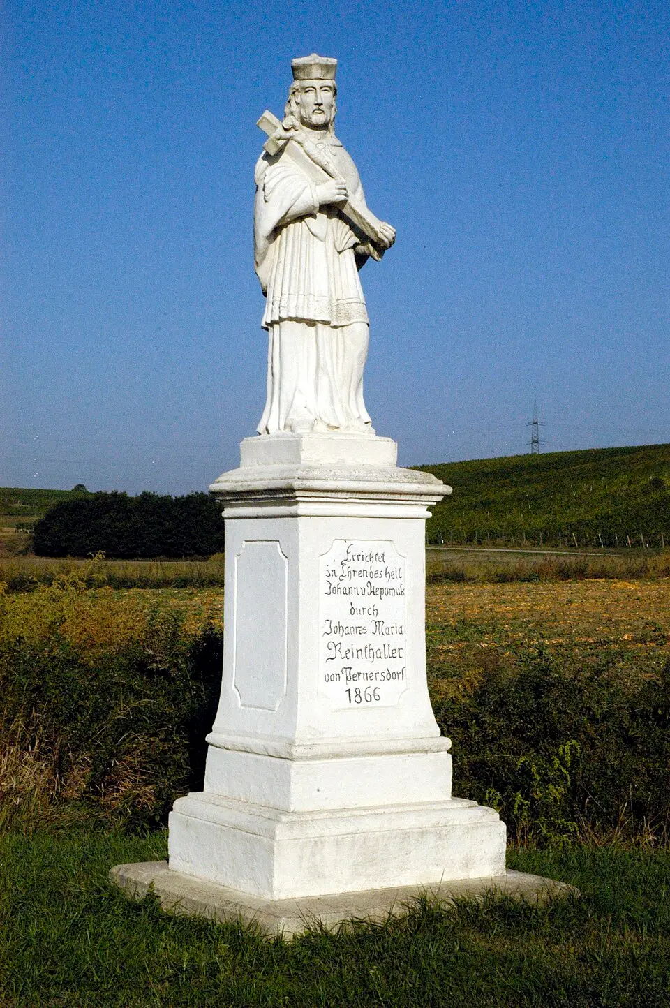 Figur heiliger Johannes Nepomuk