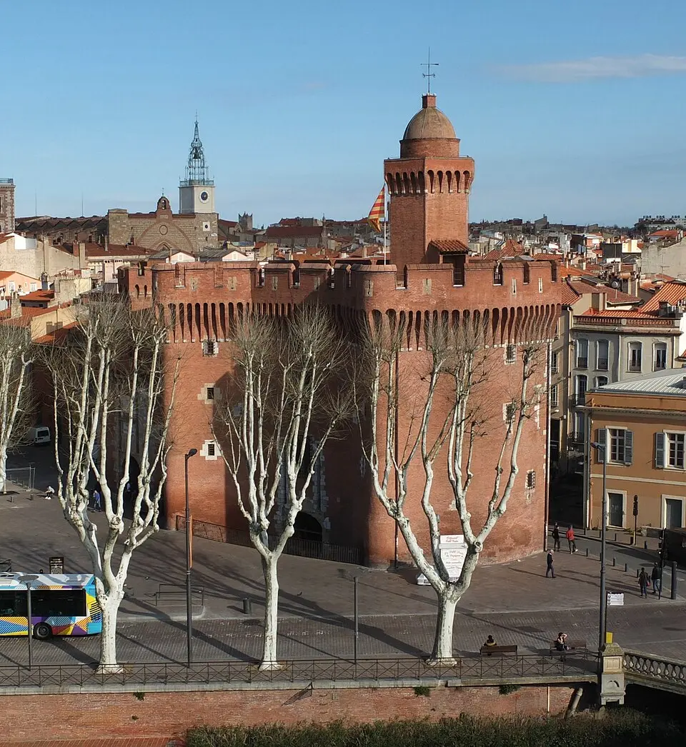 enceinte de Perpignan