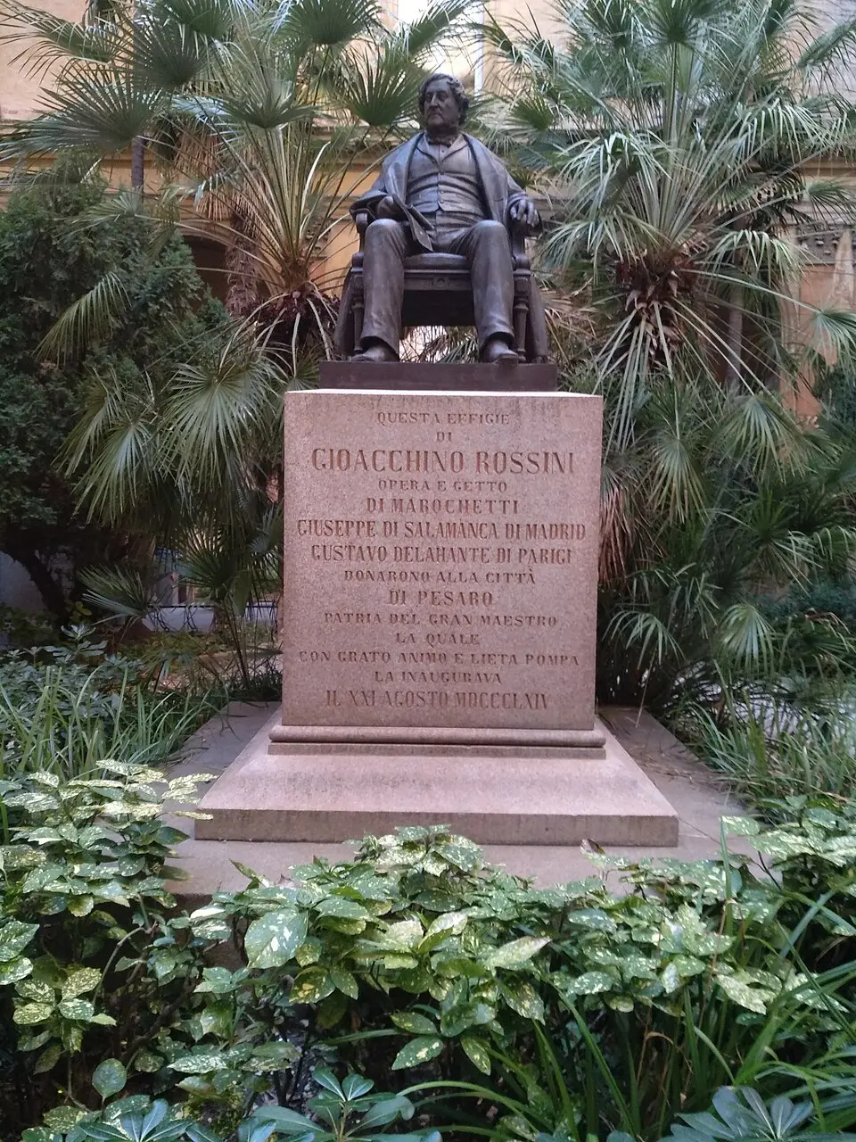 Gioachino-Rossini-Denkmal