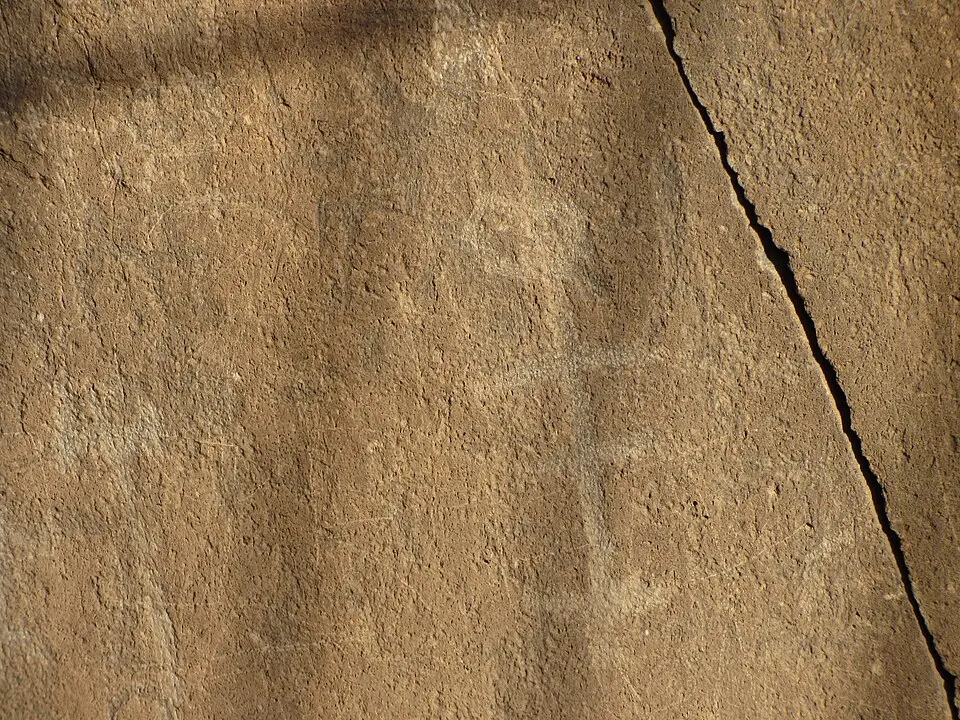 Höhlenzeichnungen am Barranco de Balos