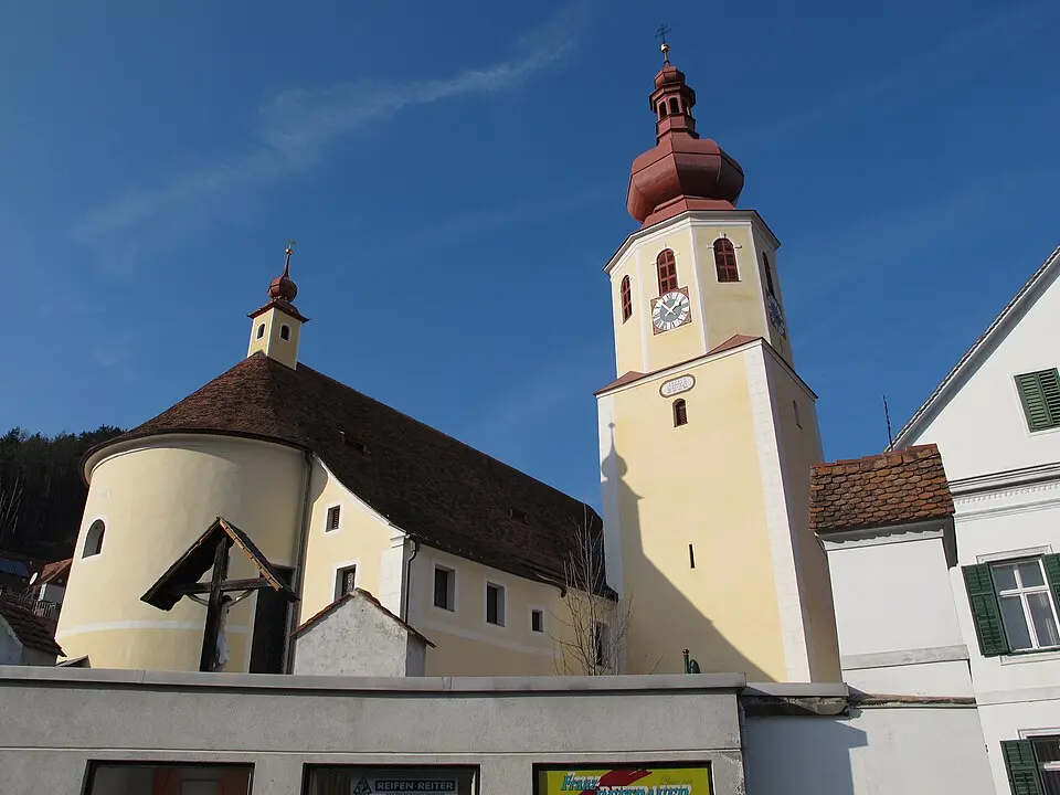 Obrázek: Ueb-at · CC BY-SA 3.0 Pfarrkirche Anger