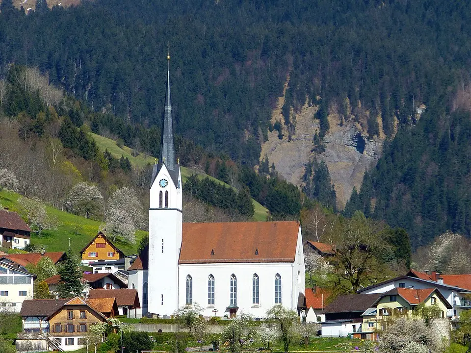 Obrázok: Reinhard Müller · CC BY-SA 3.0 AT Pfarrkirche Fraxern