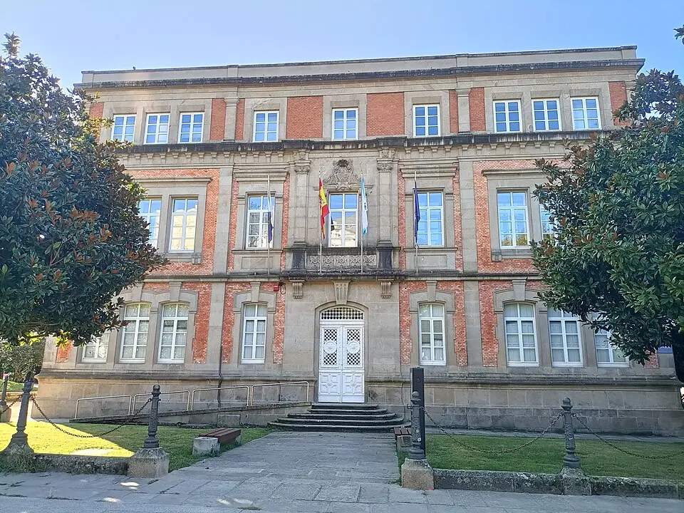 building of the Normal School of Pontevedra