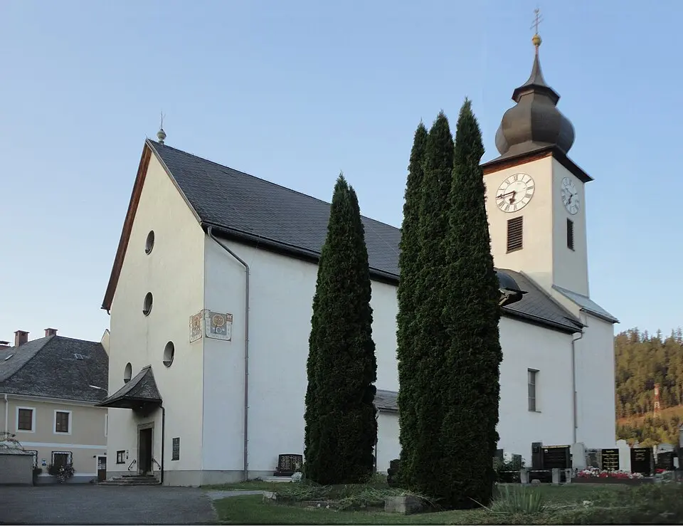 Image: Austriantraveler · CC BY-SA 3.0 AT Pfarrkirche St. Michael in Obersteiermark