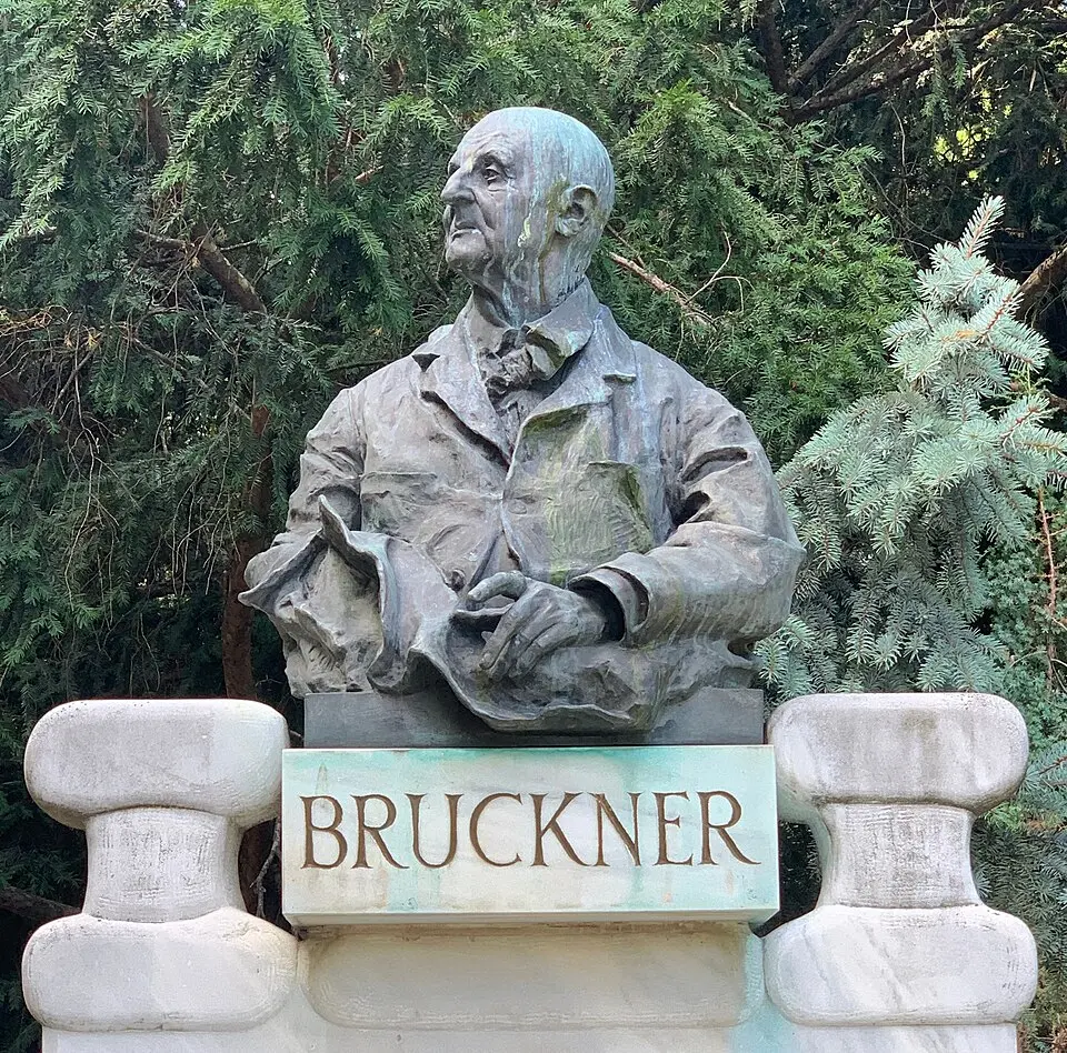 monument à Anton Bruckner à Vienne, Autriche