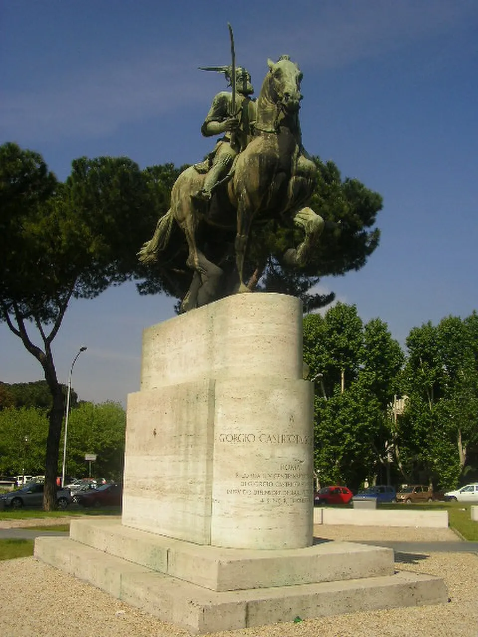 monumento a Scanderbeg
